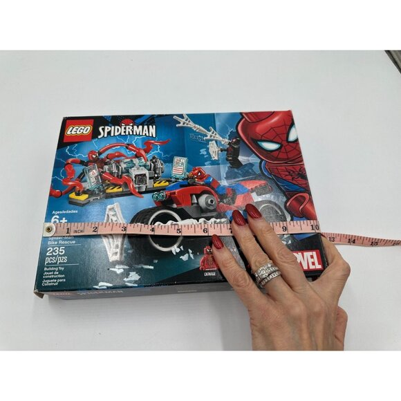 EMPTY BOX ONLY - LEGO 76113 Marvel Super Heroes Spider-Man Bike Rescue (235 pcs) - Picture 11 of 12